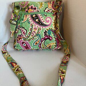 Vera Bradley Tutti Frutti Little Hipster Crossbody Bag with Adjustable Straps
